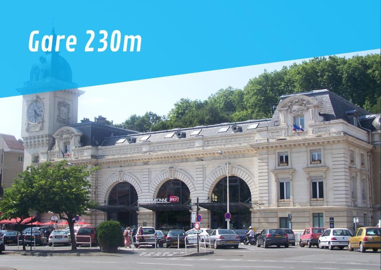 Eroso Saint Esprit Proche Gare Wifi Bureaux Apartment Bayonne Luaran gambar